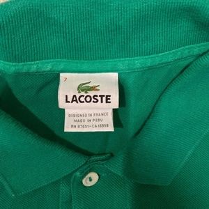 Lacoste men’s polo
